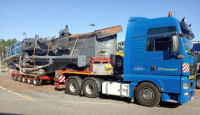 transport przesiewacza Kleeman MS19D